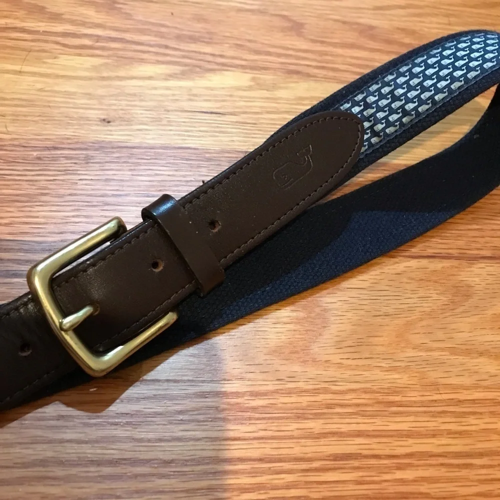 🐳Vineyard Vines Logo Belt